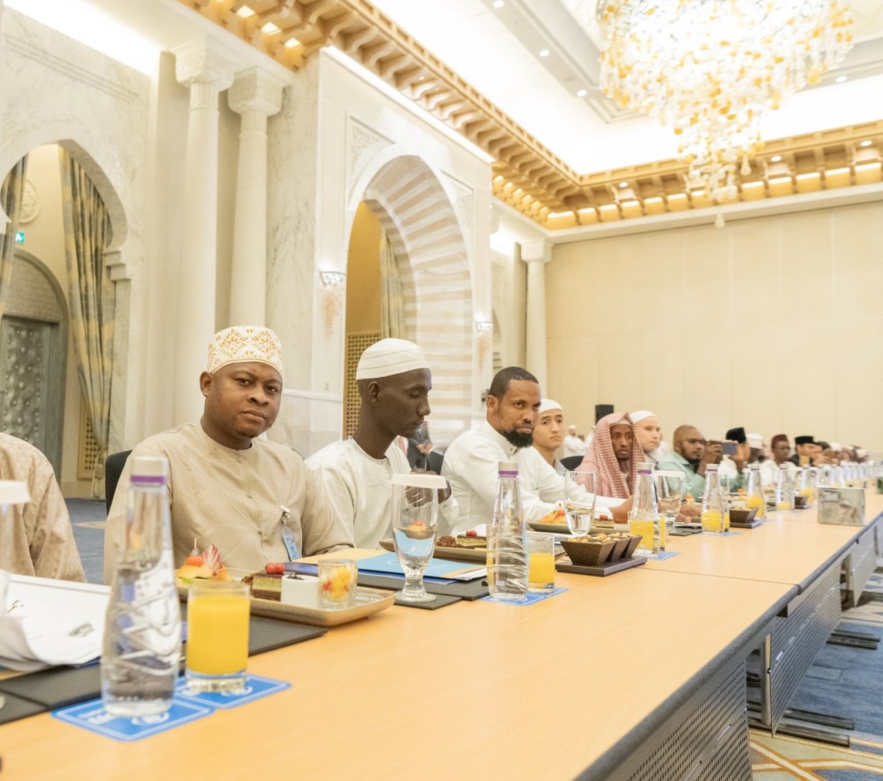 To convey the message of benevolence, noble values, and the 'Prophetic exalted character,' the Muslim World League's programs