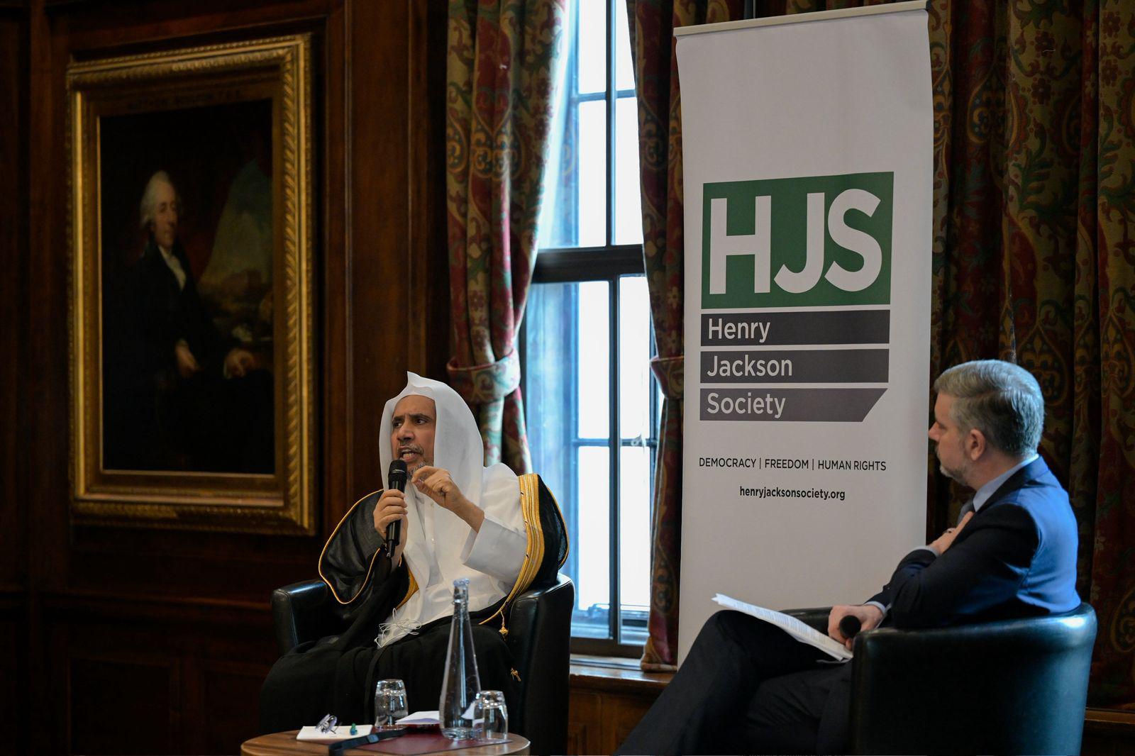The Henry Jackson Society hosted a dialogue with H.E. the Secretary-General of the Muslim World League.