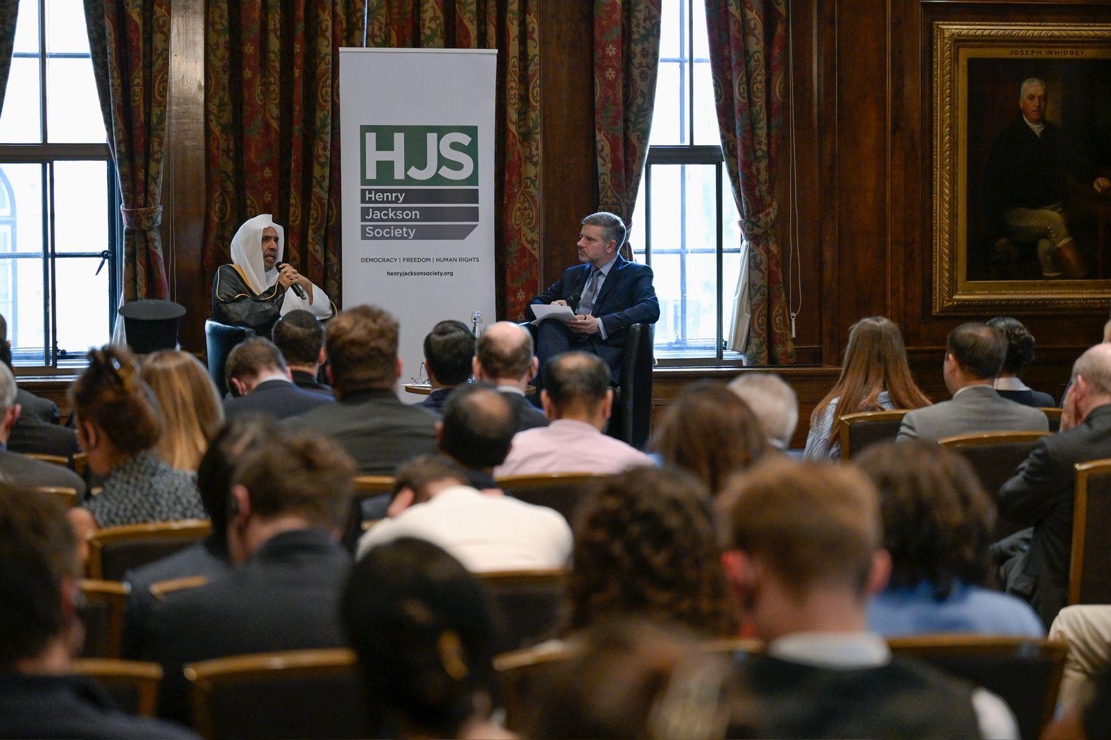 The Henry Jackson Society hosted a dialogue with H.E. the Secretary-General of the Muslim World League.
