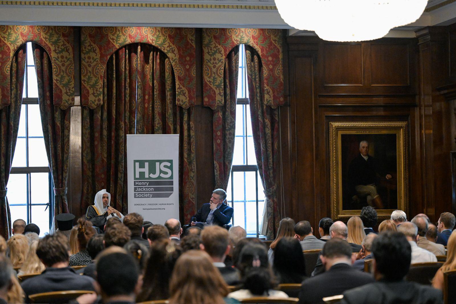The Henry Jackson Society hosted a dialogue with H.E. the Secretary-General of the Muslim World League.