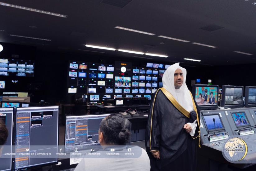 معالي الأمين العام مستضافاً في أشهر المحطات التلفزيونية اليابانية