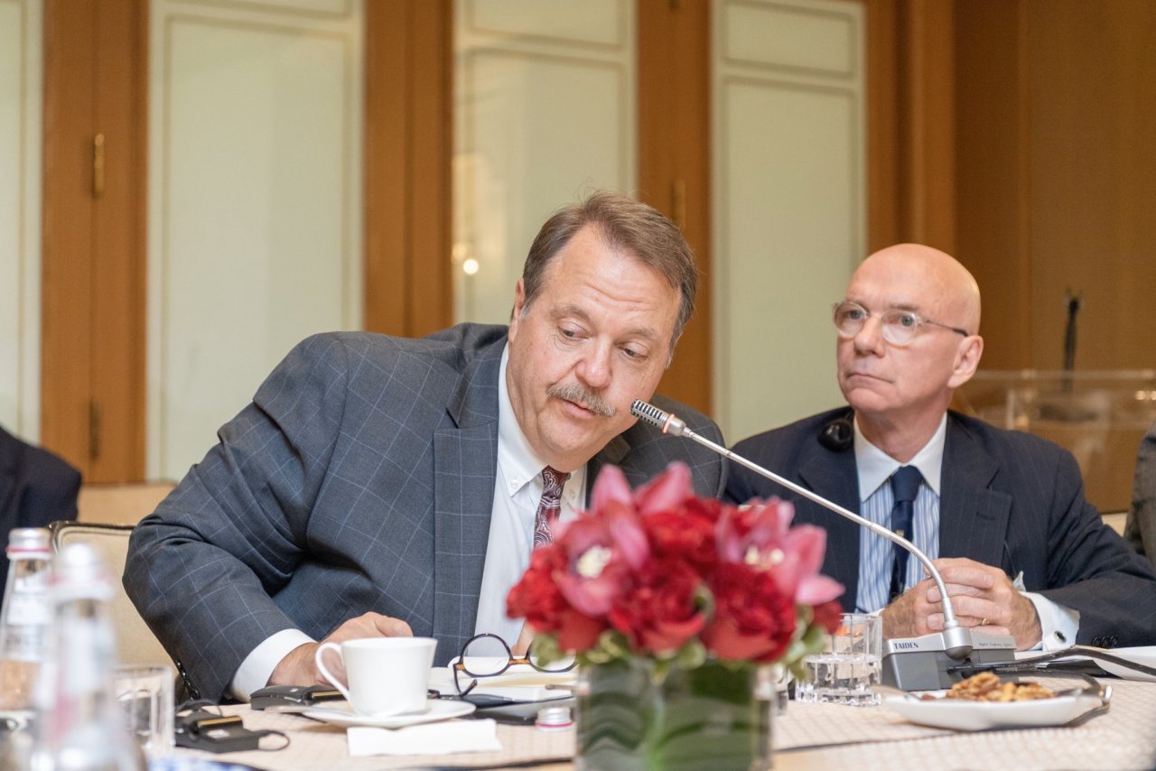 Le Conseil national pour les relations arabo/américaine à Washington  reçoit le D.Mohammad Alissa pour un dialogue général