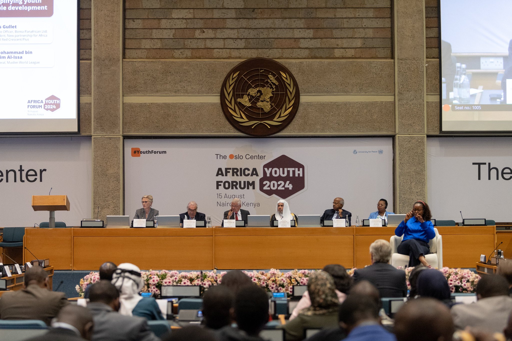 "Youth are partners in the present and pioneers of the future":