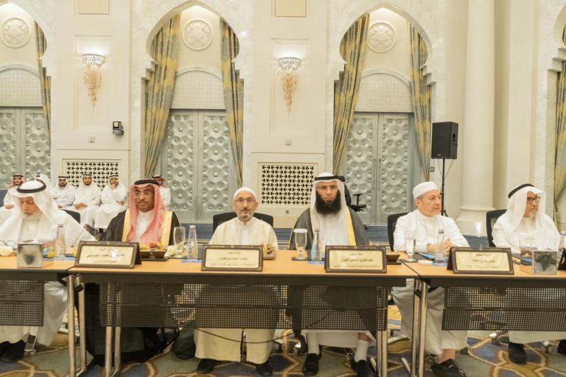 ‏معالي الشيخ د. ⁧‫محمد العيسى‬⁩ يفتتح مساء اليوم أعمال ندوة "خدمة الوحيين" التي تنظمها ⁧‫رابطة العالم الإسلامي‬⁩ مع هيئتها العالمية للكتاب والسنة في ⁧‫مكة المكرمة